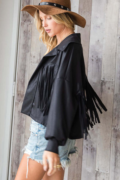 Vintage Cool Fringe Jacket - CLEARANCE FINAL SALE - Image 4