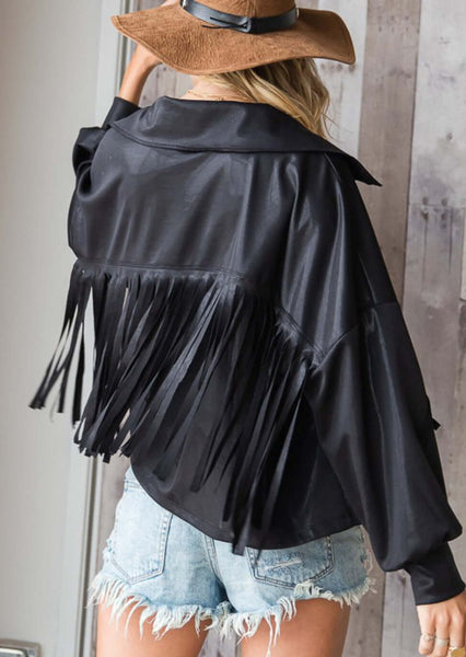 Vintage Cool Fringe Jacket - CLEARANCE FINAL SALE