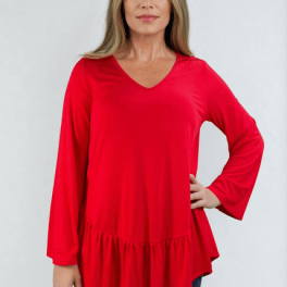Ally Grab and Go Tunic (Red)