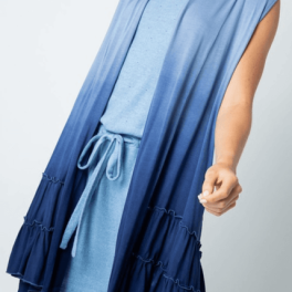 Blues Ombre Cardigan
