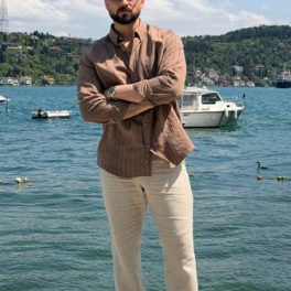 Marseille Striped Brown Shirt