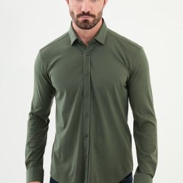 Metz Button-Up Shirt — Green