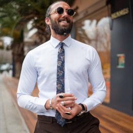 Snow Silk Slim Shirt