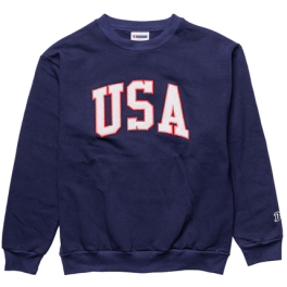UNISEX USA CHENILLE CREW